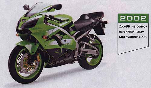 Спецназ.Спортбайки Kawasaki серии Ninja. Kawasaki Ninja ZX-9R.